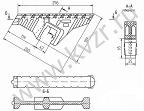 Колосник 00.1603.037 (0-40-9 тип I)