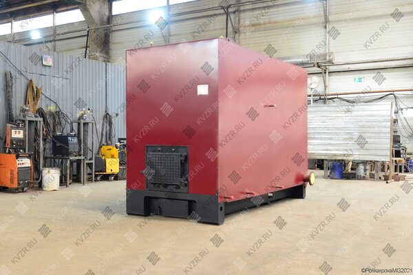 Твердотопливный котел 1200 кВт водогрейный