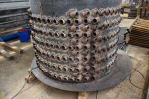 Изготовление угольного парового котла